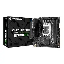 [0001239] Maxsun Challenger B760ITX D5 (Wi-Fi 6E) DDR5 Intel Motherboard