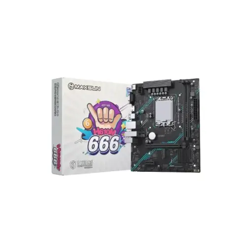 [0001243] Maxsun H610M 666 WiFi 6 DDR4 Motherboard