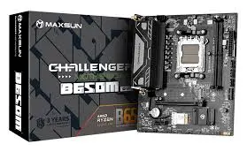 [0001244] Maxsun Challenger B650M Wi-Fi 5 DDR5 AMD Micro-ATX Motherboard