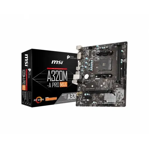 [04165] MSI A320M-A Pro Max AMD Motherboard