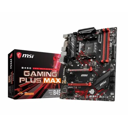 [04167] MSI B450 GAMING PLUS MAX AM4 AMD ATX Motherboard