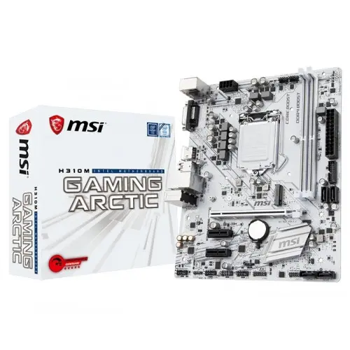 [0001251] MSI H310M Gaming Arctic 8th Gen DDR4 Motherboard