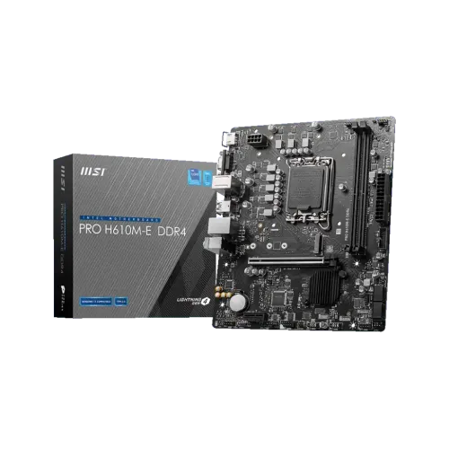 [0001254] MSI PRO H610M-E DDR4 mATX Motherboard