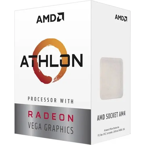 AMD Athlon 3000G Processor with Radeon Graphics 