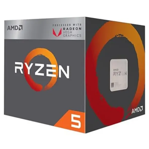 [0001317] AMD Ryzen 5 2400G Desktop Processor with Radeon RX Vega 11 Graphics