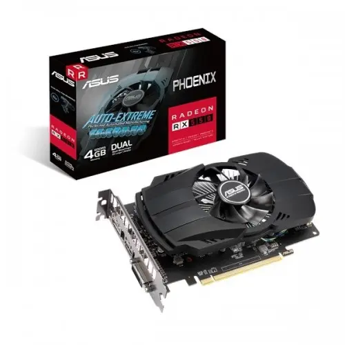 [0000126] ASUS Phoenix Radeon RX 550 4GB DDR5 Evo Graphics Card