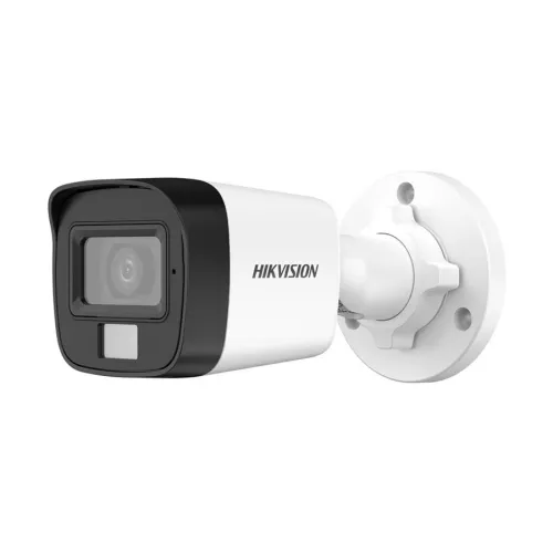 Hikvision 2MP Smart Dual Light HD Bullet 20 MTR IR Distance, Lens 3.6 (Plastic)#DS-2CE16D0T-EXLPF