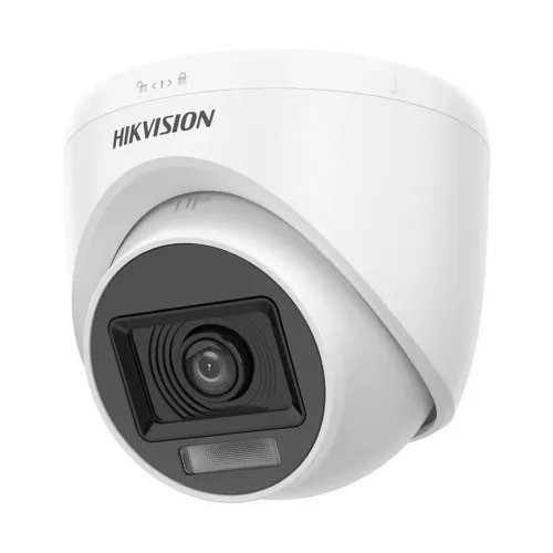 Hikvision 2MP  Smart Dual Light HD Dome 20 MTR IR Distance, Lens 2.8 MM (Plastic)#DS-2CE76D0T-EXLPF