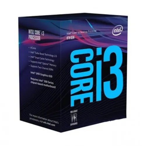 [0001363] Intel 8th Generation Core i3-8100 Processor