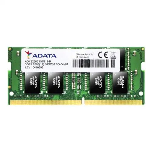 [0001398] Adata 16GB DDR4 2666MHZLAPTOP RAM (GBPL)