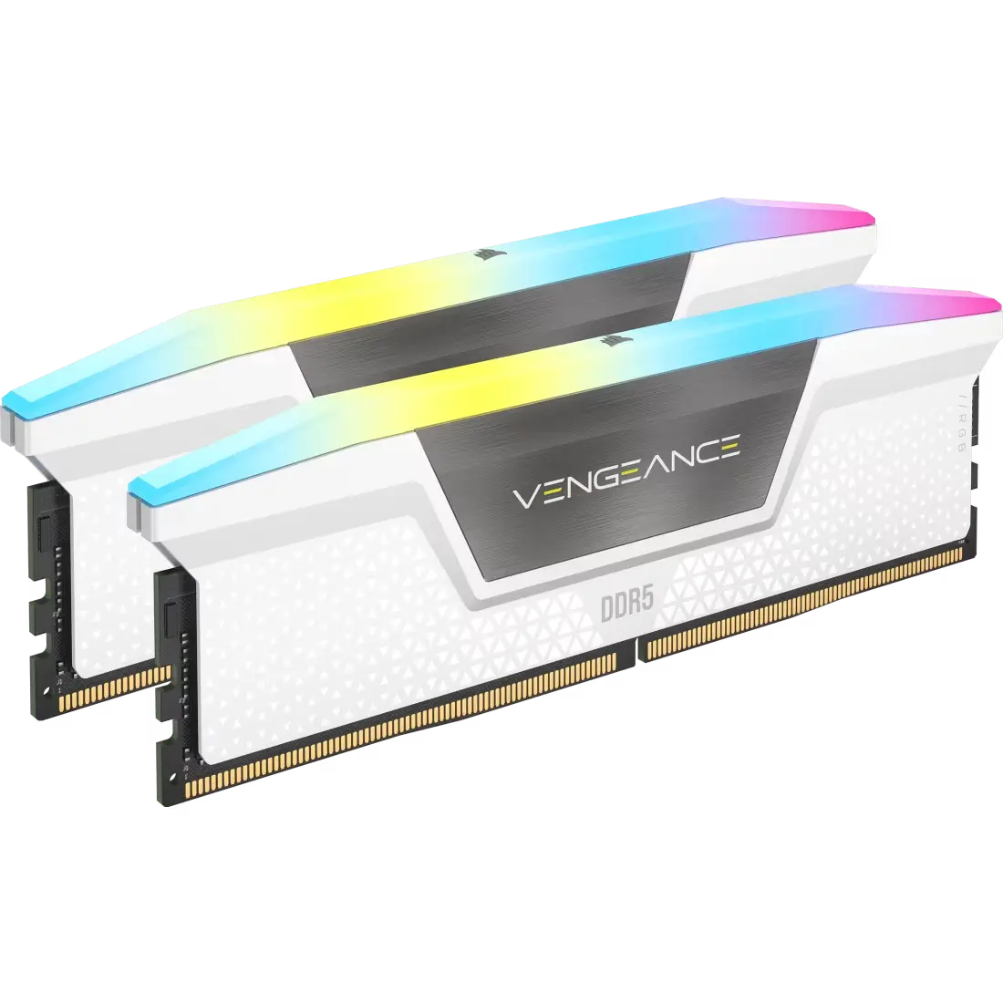 Corsair VENGEANCE RGB 32GB (2x16GB) 6000MHZ DDR5 DESKTOP RAM(White)
