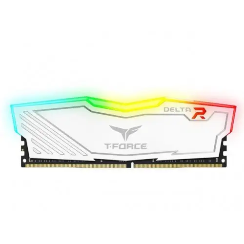 [0001471] TEAM T-Force DELTA RGB White 16GB 3200MHz DDR4 CL16 Gaming RAM
