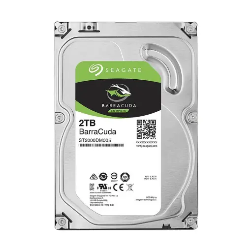 [0001498] Seagate Barracuda 5400RPM 2TB Desktop Hard disk #ST2000DM005 