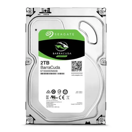 [0001505] Seagate Barracuda 2TB 5400 RPM SATA Desktop HDD 
