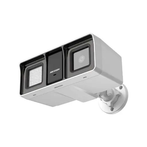 [03490] Hikvision 2MP Smart Dual Light HD Bullet 60 MTR IR Distance, Lens 3.6 MM With Built In Audio (Plastic)#DS-2CE18D0T-LFS