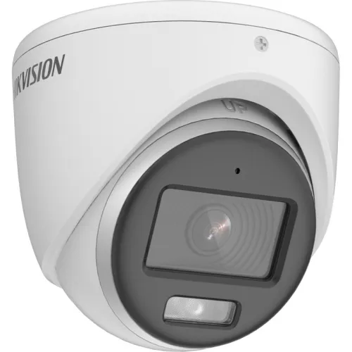 Hikvision 2MP ColorVu Dome 20 MTR IR Distance, Lens 2.8 MM With Built In Audio (Plastic)#DS-2CE70DF0T-MFS
