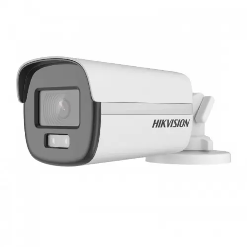 [03482] Hikvision 2MP ColorVu Bullet 40 MTR IR Distance, Lens 2.8 MM (Metal)#DS-2CE12DF0T-F