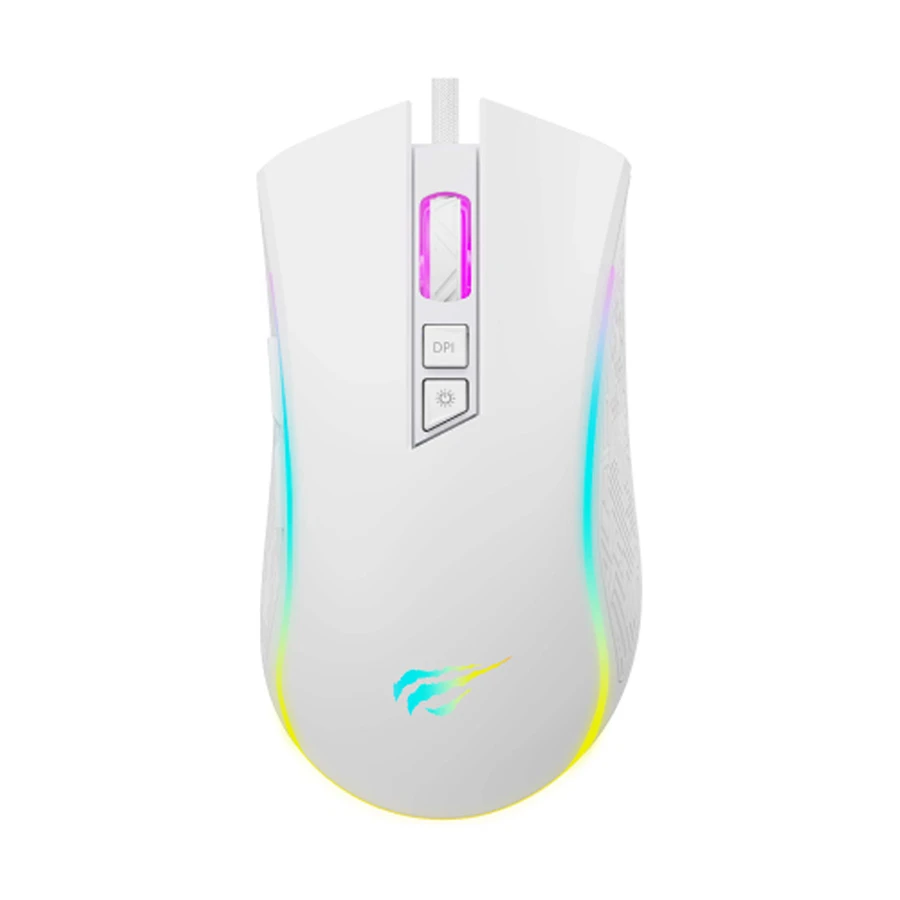HAVIT MS1034 RGB Backlit Programmable Wired Gaming Mouse