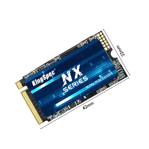 [03810] KingSpec NXM 256GB 2242 M.2 NVME INTERNAL SSD 