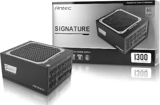 [0001690] Antec Signature PLATINUM 1300W 80 Plus Platinum Fully Modular Power Supply