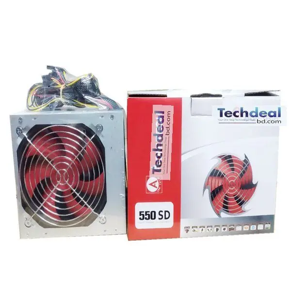Aone Tech 550 Watt Big Fan Desktop Power Supply
