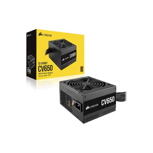 [01423] Corsair CV650 650Watt 80 Plus Bronze Certified Power Supply