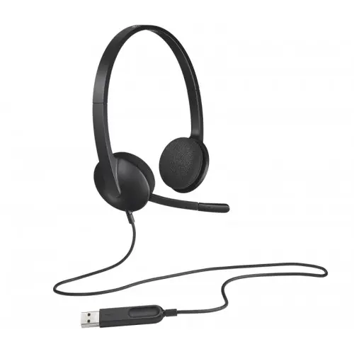 [0001710] Logitech H340 Stereo USB Headset with Microphone 
