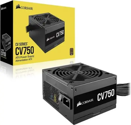 [0001728] Corsair CV750 750 Watt 80 Plus Bronze Certified Power Supply