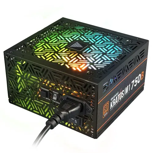 [0001747] Gamdias Kratos M1-750B 750W 80 Plus Bronze ARGB Power Supply
