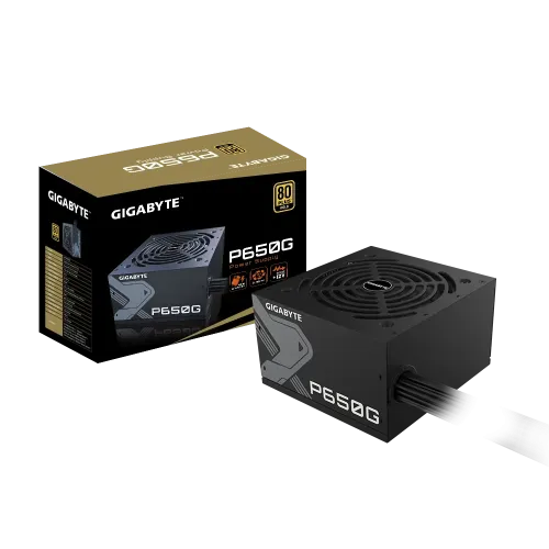 [0001749] GIGABYTE GP-P650G 650W 80 Plus Gold ATX Power Supply