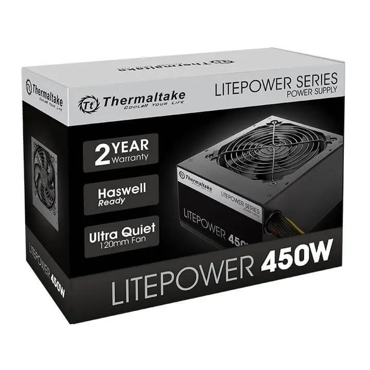 Thermaltake Litepower 450W Non Modular Power Supply
