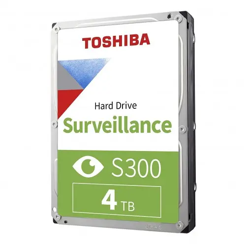 TOSHIBA S300 4TB 3.5 Inch Surveillance HDD