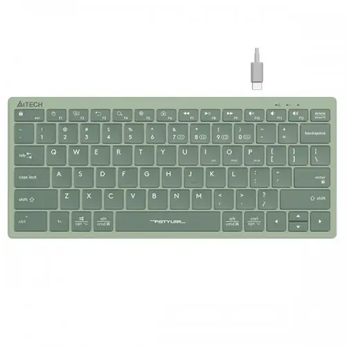[0000167] A4TECH Fstyler FBX51C Rechargeable Bluetooth & 2.4G Wireless Keyboard 