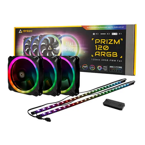 [0001967] Antec Prizm 120 ARGB 3+2+C Cooling Fan