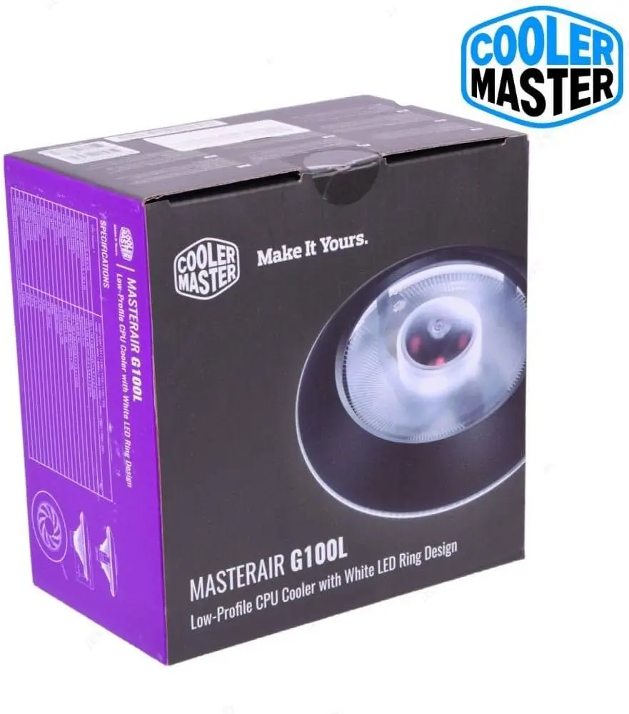 Cooler Master MasterAir G100L LED Air CPU Cooler