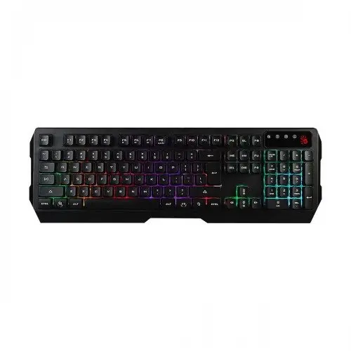 [0000011] A4TECH Bloody Q135 Illuminate Neon Backlit Gaming Keyboard 