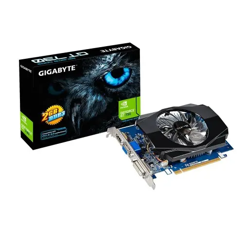 [0000182] GIGABYTE GeForce GT 730 2GB GDDR3 Graphics Card #GV-N730D3-2GI