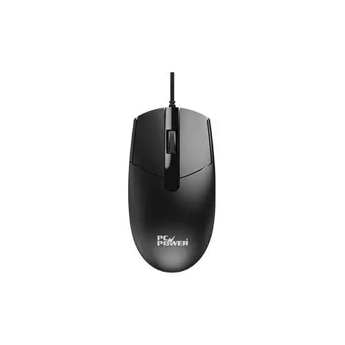 Pc Power PCM-378 Wired Mouse (Black)