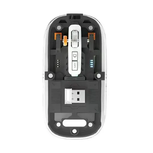 [0002727] Pc Power PGM-P4 RGB Wireless (Dual Mode) Transparent Mouse