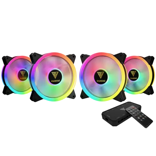 [02711] Gamdias AEOLUS M2-1204R Casing Cooling Fan