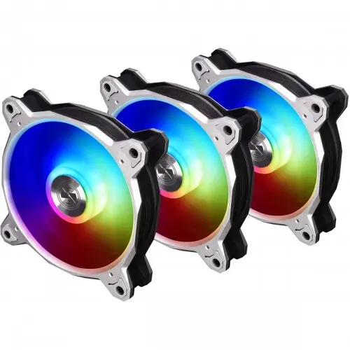 [04018] Lian Li Bora Digital 120mm RGB Cooling Fan (Silver)