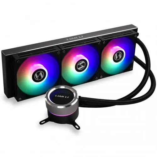 [04019] Lian Li Galahad 360mm Closed-Loop AIO Liquid CPU Cooler (Black)