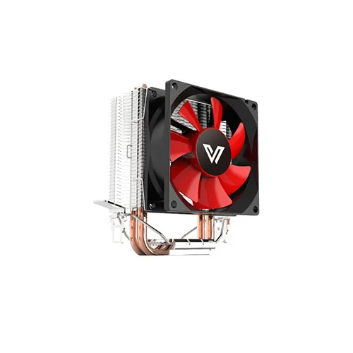 [07296] Value-Top CL2800 CPU COOLER with 8cm Black Frame + Red Blades Fan