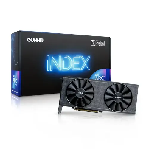 [02707] GUNNIR Intel Arc A580 Index 8G GDDR6 Graphics Card 