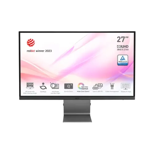 [04205] MSI Modern MD271UL 27 Inch 4K UHD IPS Type-C Monitor
