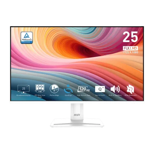[0003857] MSI PRO MP251W E2 24.5" 120Hz IPS FHD Monitor