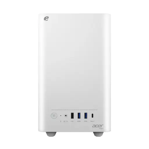 [0000207] Acer U300W Mid Tower White Micro-ATX Business Desktop Casing