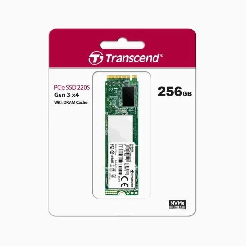 [06150] Transcend 220S 256GB M.2 2280 PCIe SSD
