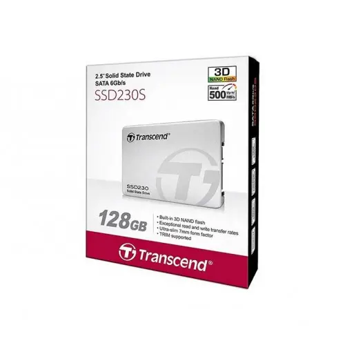 [06152] Transcend 230S 128GB 2.5 Inch SATA III SSD