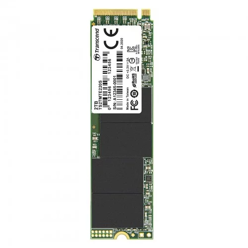 Transcend SSD220S 2TB M.2 PCIe Gen3 x4 SSD 